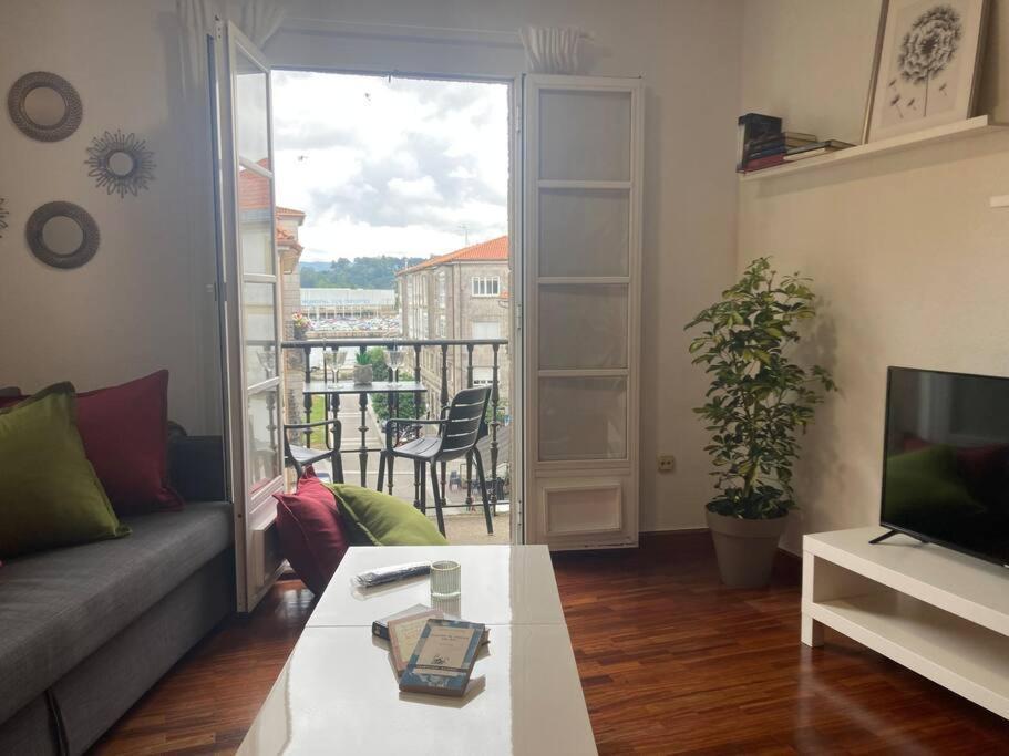 Hyp - A Casa Do Correo Vello - O Balcon Apartment ปอนเตเบดรา ภายนอก รูปภาพ