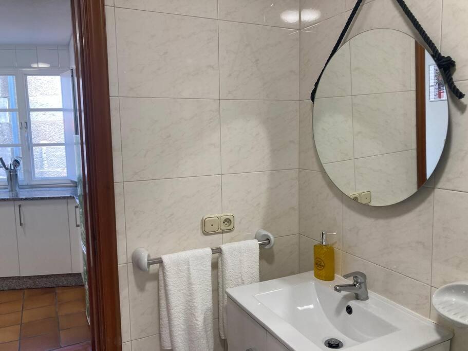 Hyp - A Casa Do Correo Vello - O Balcon Apartment ปอนเตเบดรา ภายนอก รูปภาพ