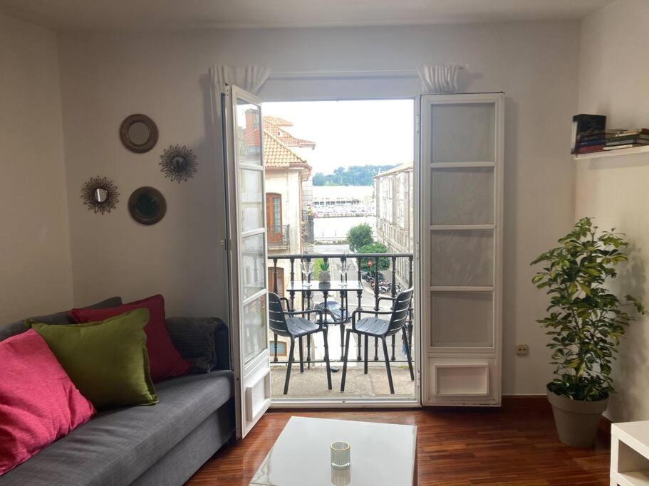 Hyp - A Casa Do Correo Vello - O Balcon Apartment ปอนเตเบดรา ภายนอก รูปภาพ